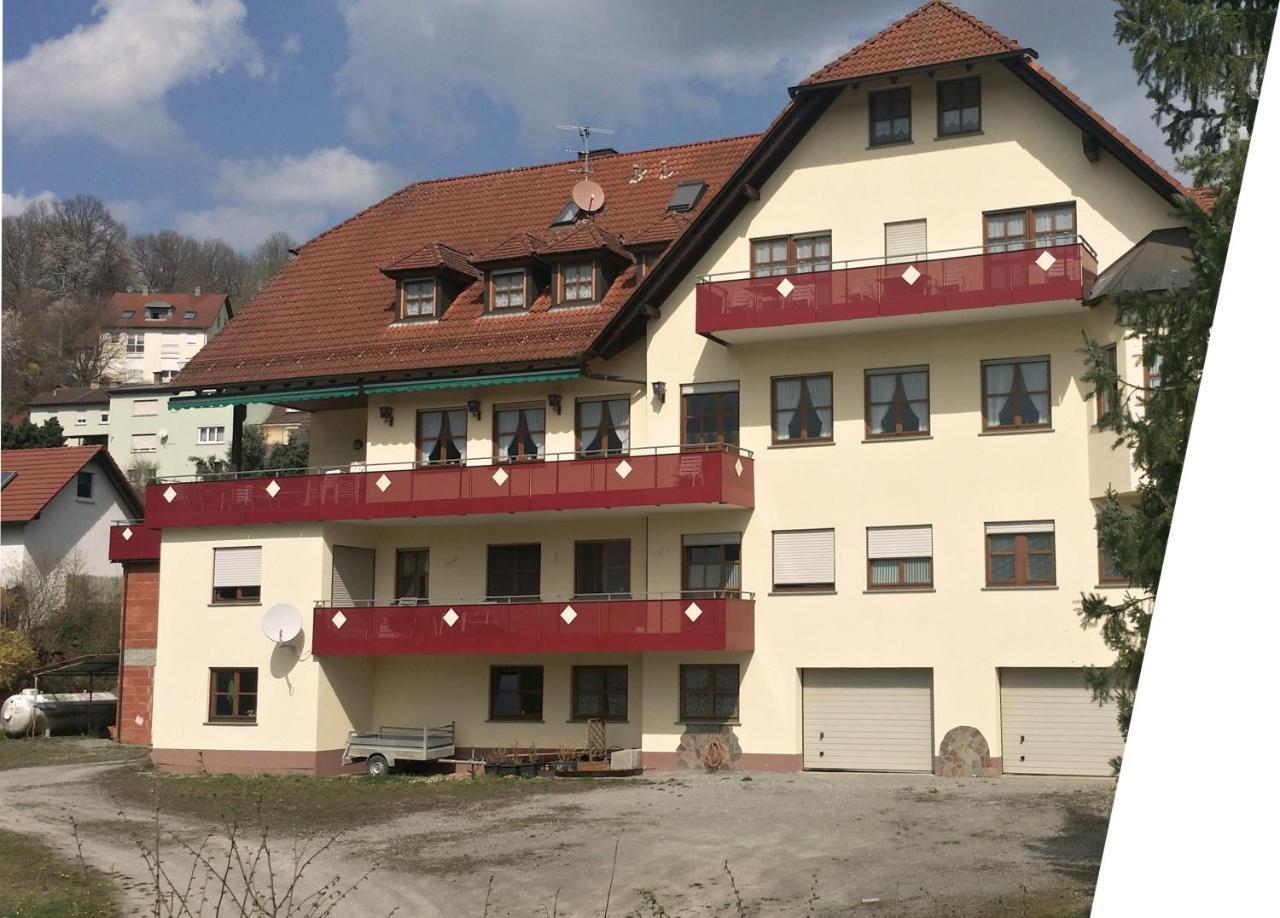 Landgasthof Zum Hirschen Hafenlohr Exterior foto